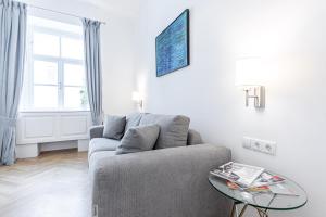 Posezení v ubytování Parkview Boutique Apartments