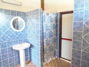 Vannituba majutusasutuses B & B AECOLIBRIUM