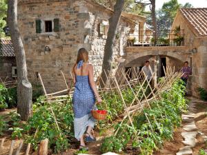 Zahrada ubytování Amadria Park Apartments Šibenik
