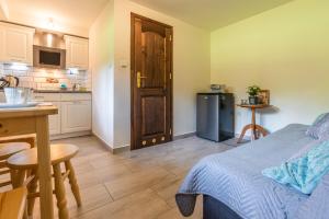 Kuchyňa alebo kuchynka v ubytovaní Apartament Ewa