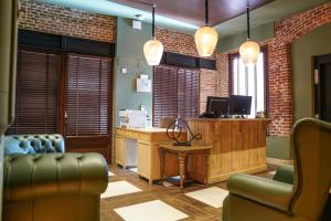 Posezení v ubytování Camarote Hotel