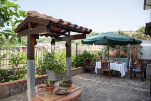 Zahrada ubytování Casa Floris