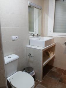 Koupelna v ubytování La Posada Hípica