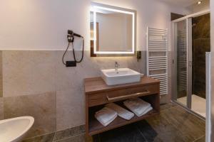 Vannituba majutusasutuses Hotel Brunella