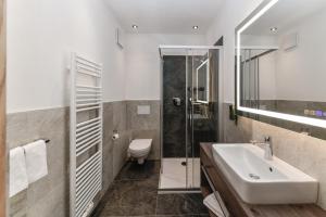 Vannituba majutusasutuses Hotel Brunella