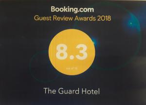 Majutusasutuses The Guard Hotel olev sertifikaat, autasu, silt või muu dokument