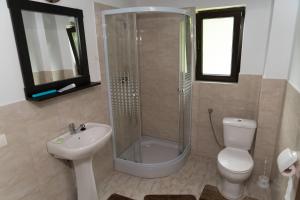 Et badeværelse på Pensiunea Roxana + 34 billeder