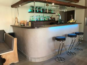 Ο χώρος του lounge ή του μπαρ στο Restauracja IBIZA