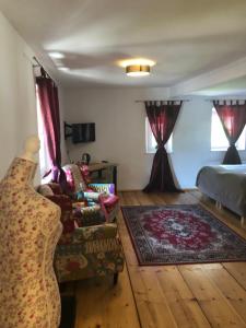 Fenix Hall Boutique Hotel Hallstatt的休息区