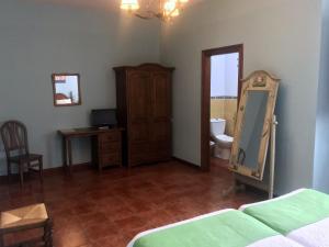 Posteľ alebo postele v izbe v ubytovaní Posada de Ajo