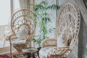 Posezení v ubytování Dreamsea Bali
