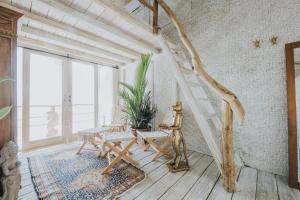 Posezení v ubytování Dreamsea Bali
