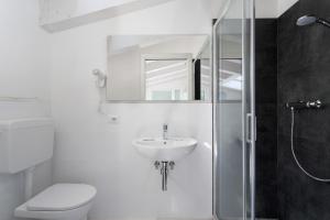Kúpeľňa v ubytovaní Mansarda Diamanti - Siroli Collection