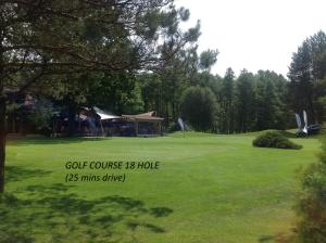 Golf v prázdninového domu nebo okolí