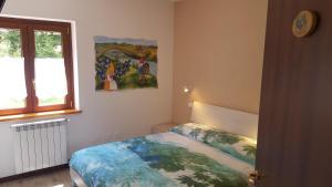Postel nebo postele na pokoji v ubytování B&B Lo Slittone