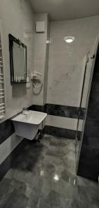 Koupelna v ubytování Hotel Sevilla Gold