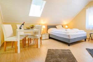 Posteľ alebo postele v izbe v ubytovaní La Maison du Calme