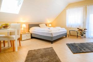Posteľ alebo postele v izbe v ubytovaní La Maison du Calme