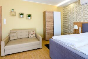 Posteľ alebo postele v izbe v ubytovaní La Maison du Calme