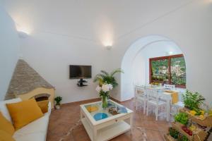 A television and/or entertainment centre at Villa Eos
