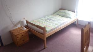 Letto o letti in una camera di Pronájem pokojů Belle Vue