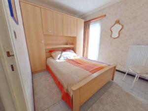 Ένα ή περισσότερα κρεβάτια σε δωμάτιο στο toplocatie Middelkerke frontal sea view