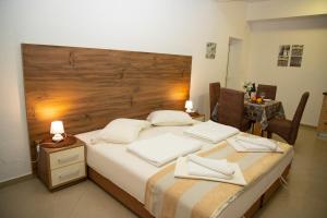 Cama ou camas em um quarto em Villa Andjelina