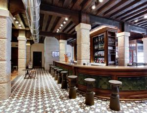 The lounge or bar area at Generator Venice