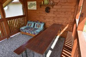 Istumisnurk majutusasutuses Maralandia Trenčan