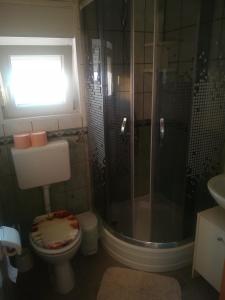 Koupelna v ubytování Apartmani Babić Vir