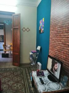 TV a/nebo společenská místnost v ubytování La casa del corso