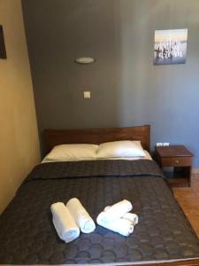 Кровать или кровати в номере Villa Un bel posto Sea View