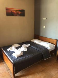 Кровать или кровати в номере Villa Un bel posto Sea View