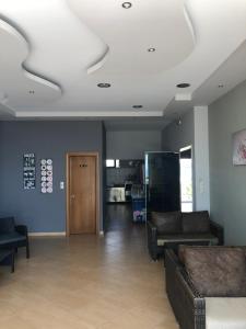 Телевизор и/или развлекательный центр в Villa Un bel posto Sea View