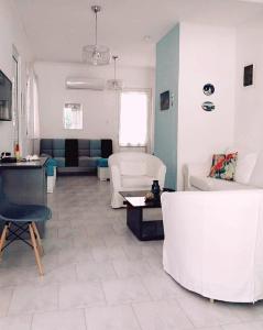 Posezení v ubytování Marina Beach House