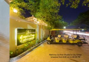 Certifikát, hodnocení, plakát nebo jiný dokument vystavený v ubytování Le Jardin d'Angkor Hotel & Resort