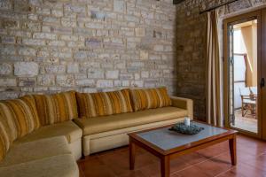 Posezení v ubytování Enastron Villas