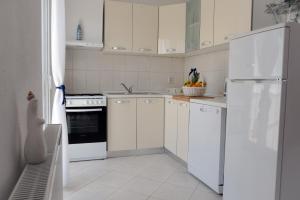 Kuchyňa alebo kuchynka v ubytovaní City roof top Apartment Cambi