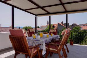 Balkón nebo terasa v ubytování City roof top Apartment Cambi