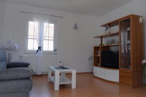 TV a/nebo společenská místnost v ubytování City roof top Apartment Cambi