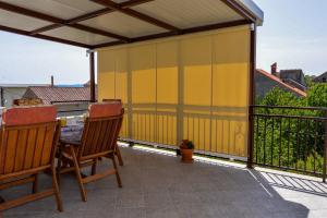 Balkón alebo terasa v ubytovaní City roof top Apartment Cambi