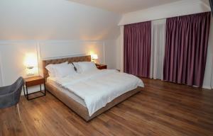 Voodi või voodid majutusasutuse Hotel Vila Zeus toas