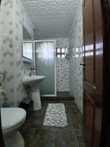 Phòng tắm tại Apartment Ada Kaleh