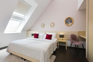 Posteľ alebo postele v izbe v ubytovaní Rafael Kaiser Premium Apartments - Contactless 24h Check-In