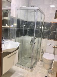 Koupelna v ubytování Cagdas Hotel