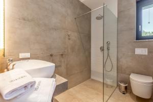 Koupelna v ubytování Luxury Villa Quadra