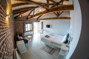 Posezení v ubytování Attalos Suites Hotel