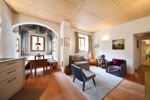 Posezení v ubytování Casa Piganò