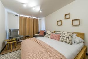 Postel nebo postele na pokoji v ubytování Sofia Boutique Hotel