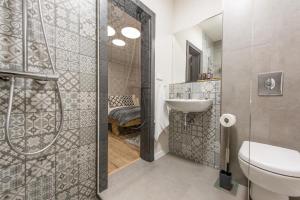 Koupelna v ubytování Sofia Boutique Hotel